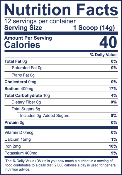 Coco Blue - Whole Food Hydration Electrolyte Drink Mix