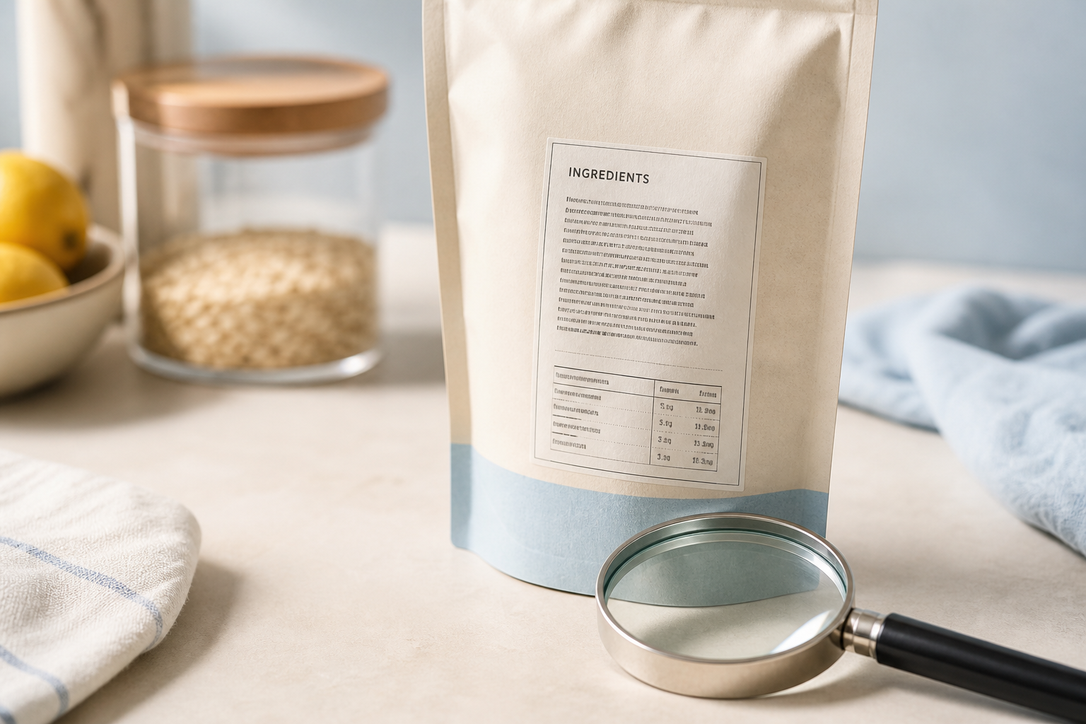 What to Look For on a Drink Mix Ingredient List